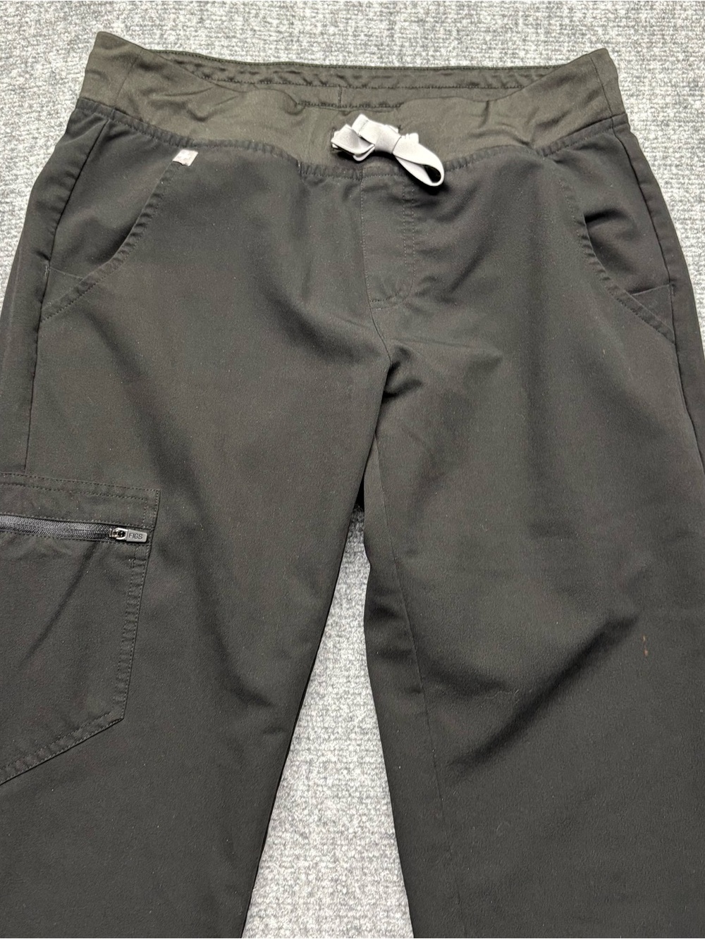 Figs Scrub Pants Womens S Petite Black Zamora Jogger Technical Collection - Picture 9 of 12